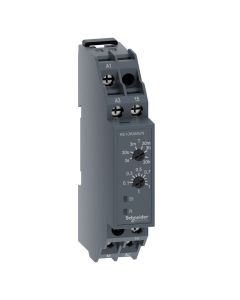 Schneider RE10RAMUN, Harmony timer relay, On delay function, 24V AC DC, 240V AC, 1CO