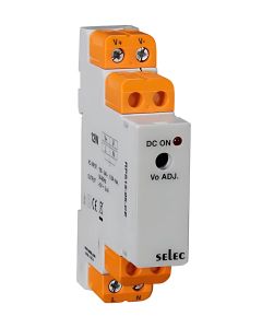 Selec RPS15-05-CE, 15Watt 5 Volt/2.4A Current Power Supply, DIN Rail Mount
