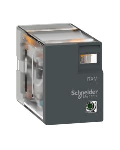 Schneider RXM2LB2P7, Miniature Plug-in Relay - HARMONY RXM2L - 2 C/O - 230 V AC - 5 A - with LED
