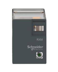Schneider RXM4LB2P7, Miniature Plug-in Relay - HARMONY RXM2L - 4 C/O - 230 V AC - 3 A - with LED