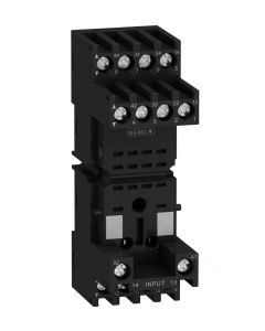 Schneider RXZE2M114M, Socket, 8pin & 14pin, Mixed Contact, Relay Type RXM2 RXM4, Connector Connection, 250V AC