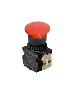 Autonics S2ER-E3RA2B, Push-lock & Turn-reset type, D40(short head, non-illuminated), Red, Emergency Switch