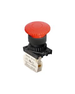 Autonics S2ER-E3RB, Operation type Push-lock & Turn-reset, D40(short head, non-illuminated), Red, Emergency Switch