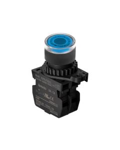 Autonics S2PR-P3BAL, Illuminated, Blue, Push Button