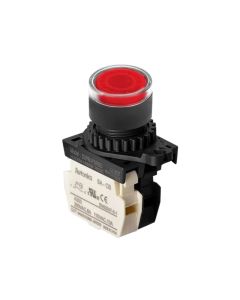 Autonics S2PR-P3RBD, Illuminated, Red, Push Button