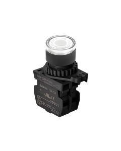 Autonics S2PR-P3WAL, Illuminated, White, Push Button 