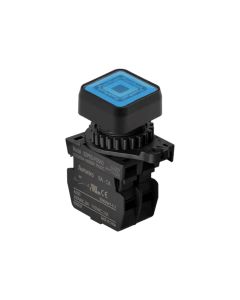 Autonics S2PRS-P3BAD, Illuminated, Blue, Push Button