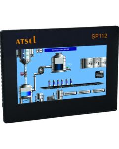 Selec SP112-GT70-S1-CE, 7 Inch Resistive Touch Display HMI With Serial Ports, Resolution 800 x 480 Pixels, Size 203x 149mm