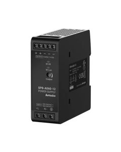 Autonics SPB-A060-24, Input Voltage 100 - 240 VAC~/ 90 - 350 VDC(allowable voltage: 85 - 264 VAC~), Output Voltage: 24VDC, DIN Rail Switching Mode Power Supply
