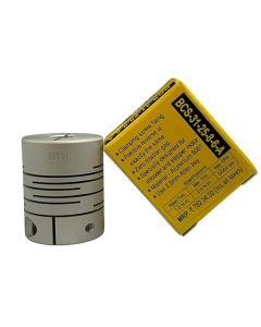 BCS-31-25-8-6-A||Spiral Aluminium Flexible Coupling, 8mmx6mm (Encoder, Stepper Motor) 