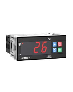 Subzero SZ-7569-P, 7 Segment LED Display, 230V AC, NTC, Panel Mount, Temperature Controller