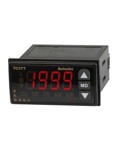 Autonics TC3YT-B4R16, Temp Control, On-Off / Proportional mode, 3 digit display, Relay output 16A, 100-240 VAC