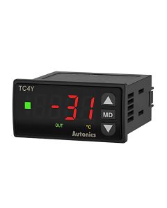 Autonics TC4Y-14R, PID Temperature Controller, Relay and SSR Output, 100-240V, Panel Mount