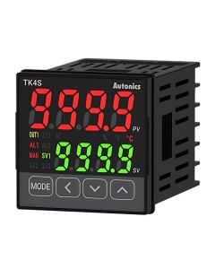 Autonics TK4S-R4RR, High Performance PID Temperature Controller, 4-digit 7-segment LED