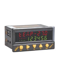 Selec TWIX-2-230V, 4+4 Red + 6 Green Digits Dual Display Smart Relay, 6 Digital & 6 Analog Inputs, 5 Relay & 1 AnalogOutputs, Size 48x96mm, Panel Mount