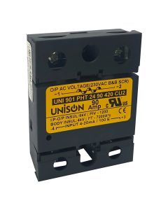 UNI 901 PHT 24 90 420 CU2 ||Analog Input  AC Output, 90A Solid State Relay, Single Phase