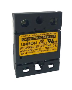 UNI 901 ZDA 60 90 01 CU2 ||DC Input  AC Output, 90A Solid State Relay, Single Phase