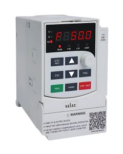 Selec VFD-S-3-010-415V, Three Phase AC Drives, 415VAC INPUT, 3 Phase 415VAC OUTPUT, 1 HP /0.75kW /2.5Amp Output