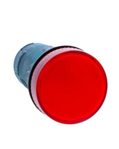 Schneider XB7EV04BPN, Monolithic Pilot Light, Harmony XB5N XB7N, Plastic, Red, 22mm, LED, 24V AC DC