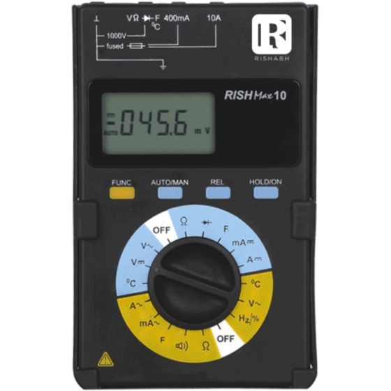 Rish Max 10. 3 ¾  3999 counts Digital Multimeter