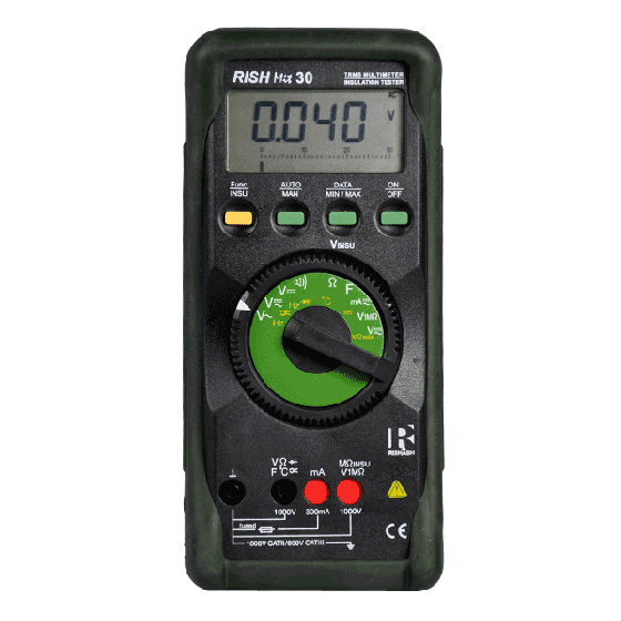 Rishabh RISH MIT 30, Analog Digital Multimeter with Insulation Resistance Measurement
