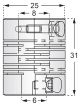 BCS-31-25-8-6-A||Spiral Aluminium Flexible Coupling, 8mmx6mm (Encoder, Stepper Motor) 