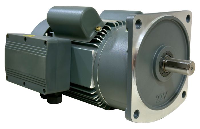GV22-400W-7.5A ||Single Phase AC Medium Geared Motor, 400Watt, Ratio 1:7.5, Shaft Diameter 22mm, Vertical Mounting