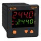 Selec TC244AX, 4+4 Digit Dual Display Digital Temperature Controller, Relay/SSR and Relay Output, Size 72x72mm, Panel Mount