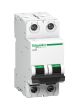 Schneider A9N2P63CGN, Miniature circuit breaker (MCB), 2 Pole, 63Amp, C Curve, 10kA