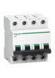 Schneider A9N4P10CGN, Miniature circuit breaker (MCB), 4 Pole, 10Amp, C Curve, 10kA