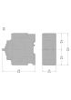 Schneider GV3P65, Motor Protection Circuit Breaker (MPCB), TeSys GV3, 3P, 48-65 A, thermal magnetic, EverLink terminals