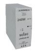 Selec LRPS-240-48, 240Watt 24V/10A Power Supply, DIN Rail Mount, Plastic Housing