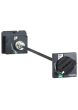 Schneider LV429338, Extended Rotary Handle, PowerPact Multistandard H/J, EasyPact CVS 100/160/250, black standard handle, IP55