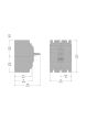 Schneider LV510306, MCCB, EasyPact CVS100B, 25 kA at 415 VAC, 80 A rating thermal magnetic TM-D trip unit, 3 Pole