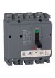 Schneider LV525313, MCCB, EasyPact CVS250B, 25 kA at 415 VAC, 250 A rating thermal magnetic TM-D trip unit, 4 Pole