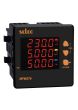 Selec MFM376-C-CE, 8 Digits LED Display, Three Phase Digital Multifunction Meter, Pulse / RS485 Communication Output, Size 96x96mm, Panel  Mount