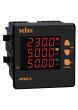 Selec MFM376-CE, 8 Digits LED Display, Three Phase Digital Multifunction Meter, Pulse Output, Size 96x96mm, Panel  Mount