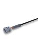 Autonics PRT08-1.5DC, Cylindrical Inductive Proximity Sensor, Sensing Distance 1.5mm, NC, 2-Wire, Flush Type