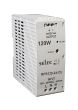 Selec RPS120-24-CU, 120Watt 24V/5A Power Supply, DIN Rail Mount, Plastic Housing