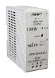 Selec RPS120-48-CU, 120Watt 48V/2.5A Power Supply, DIN Rail Mount, Plastic Housing