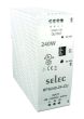 Selec RPS240-24-CE, 24V, 240W Power Supply, Din Rail Mount