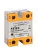 Selec RSS-TA1A125ZP, AC Input, AC Output, 25A Solid State Relay, Panel Mount