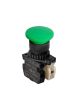 Autonics S2BR-P1GAB, Button type Extended, Green, Mushroom Head Push Button Switch
