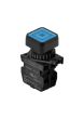 Autonics S2PRS-P3BAL, Illuminated, Blue, Push Button