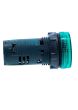 Schneider XB7EV03MPN, Monolithic pilot light, Harmony XB5N XB7N, plastic, green, 22mm, LED, 230V AC