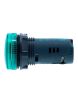 Schneider XB7EV03MPN, Monolithic pilot light, Harmony XB5N XB7N, plastic, green, 22mm, LED, 230V AC