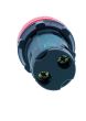 Schneider XB7EV04MPN, Monolithic pilot light, Harmony XB5N XB7N, plastic, red, 22mm, LED, 230V AC