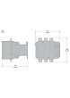 Schneider LC1E300M5, Easy TeSys contactor 3P, 440V, 300A, 220V AC coil