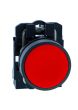Schneider XB5AA41N, Push button, Harmony XB5, Plastic, Flush, Red, 22mm, Spring Return, Unmarked, 1 NO