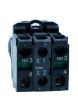 Schneider XB5AK133M3N, Ill selector switch, Harmony XB5, Plastic, Green, 22mm, Short handle, 3 position, Stay put, 230V AC, 2 NO